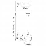 Подвесной светильник Lightstar 803048 Pentola