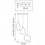 Подвесной светильник Lightstar 803059 Pentola