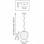 Подвесной светильник Lightstar 805011 Arnia