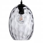 806121 Подвес NUBELLA 1х12W (led) E27 ЧЕРНЫЙ/ПЕПЕЛЬНЫЙ