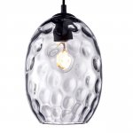 806121 Подвес NUBELLA 1х12W (led) E27 ЧЕРНЫЙ/ПЕПЕЛЬНЫЙ