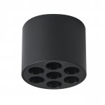 080647 Светильник потолочный GUARDA 6W 470LM 30G ЧЕРНЫЙ 4000K