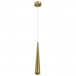 807003 Подвес PUNTO MINI LED 4W 282LM 24G ЗОЛОТО 3000/4000/6000K