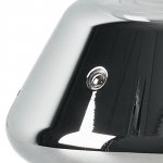 807904 Настольная лампа UOVO III LED 10W 800LM G ХРОМ/ПРОЗРАЧНЫЙ 3000K