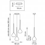 Подвесной светильник Lightstar 808237 Forma
