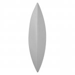 808674 Бра MURO FOGLIA 6W LED 480LM СЕРЕБРО 3000K