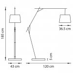 Торшер Lightstar 808710 Sesso