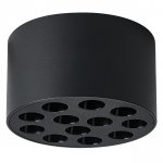 080947 Светильник потолочный GUARDA 9W 750LM 30G ЧЕРНЫЙ 4000K