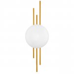 810593 Бра SNODO 7W LED 510LM G ЗОЛОТО/БЕЛЫЙ 3000K
