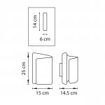 Светильник бра Lightstar 811614 Pittore