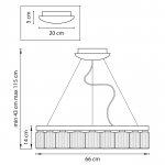 Люстра подвесная Lightstar 812186 Nibbler