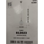 Подвесной светильник шар 200мм Lightstar 813023 Globo