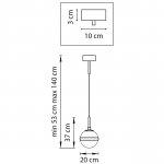 Подвесной светильник Lightstar 813111 Globo