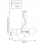 Подвес Globo Lightstar 815057