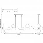 Люстра потолочная Croco Lightstar 815083