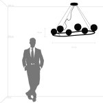 Люстра подвесная Bari Lightstar 815267