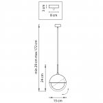 Подвес Dafne Lightstar 815514