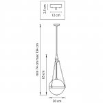 Люстра потолочная Modena Lightstar 816037