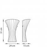 Светильник бра из муранского стекла Lightstar 820620 Zucche