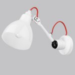 Светильник настенный бра Lightstar 865606 Loft с красным проводом