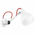 Светильник настенный бра Lightstar 865606 Loft с красным проводом