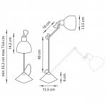 Настольная лампа Lightstar 865917 Loft 