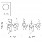 Светильник бра Lightstar 879627 Champa nero