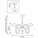 Люстра подвесная Lightstar 892061 Stella