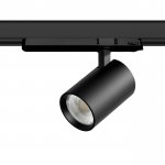 A5237TRIAC Светильник ALTA BASE для трековой системы Quattro с управлением TRIAC LED 24W 3040LM 24G ЧЕРНЫЙ 3000K с адаптером (215237 + 594057)