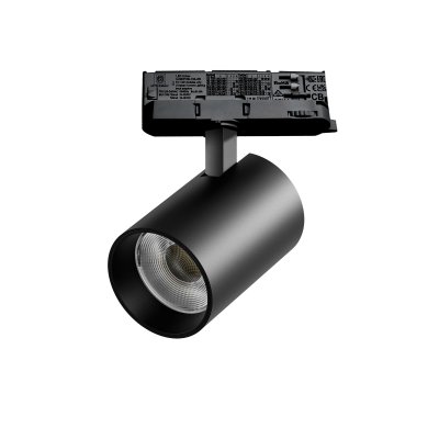 A5337QT Светильник ALTA BASE для трековой системы Quattro LED 30W 3525LM 24G ЧЕРНЫЙ 3000K с адаптером (215337 + 594037)