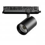 A5347DALI Светильник ALTA BASE для трековой системы Quattro с управлением DALI LED 30W 3525LM 24G ЧЕРНЫЙ 4000K с адаптером (215347 + 594067)