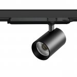 A5347DALI Светильник ALTA BASE для трековой системы Quattro с управлением DALI LED 30W 3525LM 24G ЧЕРНЫЙ 4000K с адаптером (215347 + 594067)