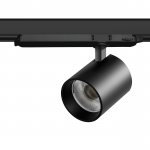 A5447DALI Светильник ALTA BASE для трековой системы Quattro с управлением DALI LED 35W 3176LM 24G ЧЕРНЫЙ 4000K с адаптером (215447 + 594067)