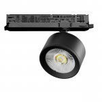 A5537DALI Светильник ALTA PRO для трековой системы Quattro с управлением DALI LED 15W 1700LM 36G ЧЕРНЫЙ 3000K с адаптером (215537 + 594067)