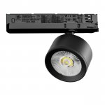 A5537TRIAC Светильник ALTA PRO для трековой системы Quattro с управлением TRIAC LED 15W 1700LM 36G ЧЕРНЫЙ 3000K с адаптером (215537 + 594057)