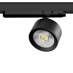 A5547TRIAC Светильник ALTA PRO для трековой системы Quattro с управлением TRIAC LED 15W 1700LM 36G ЧЕРНЫЙ 4000K с адаптером (215547 + 594057)