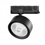 A5637QT60G Светильник ALTA PRO для трековой системы Quattro LED 30W 3510LM 60G ЧЕРНЫЙ 3000K с адаптером (215637 + 594047 + 215604)
