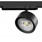 A5637TRIAC Светильник ALTA PRO для трековой системы Quattro с управлением TRIAC LED 30W 3510LM 36G ЧЕРНЫЙ 3000K с адаптером (215637 + 594057)