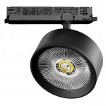 A5737DALI Светильник ALTA PRO для трековой системы Quattro с управлением DALI LED 35W 3230LM 36G ЧЕРНЫЙ 3000K с адаптером (215737 + 594067)