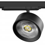 A5737DALI Светильник ALTA PRO для трековой системы Quattro с управлением DALI LED 35W 3230LM 36G ЧЕРНЫЙ 3000K с адаптером (215737 + 594067)