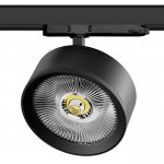 A5737QT Светильник ALTA PRO для трековой системы Quattro LED 35W 3230LM 36G ЧЕРНЫЙ 3000K с адаптером (215737 + 594047)