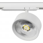 A5746DALI Светильник ALTA PRO для трековой системы Quattro с управлением DALI LED 35W 3230LM 36G БЕЛЫЙ 4000K с адаптером (215746 + 594066)
