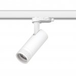 C4126QT Светильник CANNO PRO д/треков QUATTRO LED 12W 840LM 20-55G БЕЛЫЙ 2700-4200-6000К IP20 с адаптером (304126 + 594006)