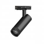 C4127SS Светильник CANNO PRO д/треков BARRA LED 12W 840LM 20-55G ЧЕРНЫЙ 2700-4200-6000К IP20 с тонким адаптером (304127 + 592007-SS)