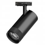 C4307SS Светильник CANNO PRO д/треков BARRA LED 30W 2100LM 20-55G ЧЕРНЫЙ 2700-4200-6000K IP20 с тонким адаптером (304307 + 592007-SS)
