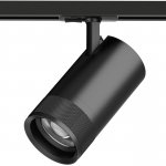 C4407SS Светильник CANNO PRO д/треков BARRA LED 40W 2800LM 20-55G ЧЕРНЫЙ 2700-4200-6000K IP20 с тонким адаптером (304407 + 592007-SS)