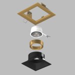Встраиваемый светильник Lightstar D51307GMOD