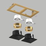 Встраиваемый светильник Lightstar D5230707GMOD
