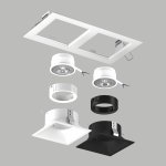 Встраиваемый светильник Lightstar D5260607WBMOD