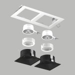 Встраиваемый светильник Lightstar D5260707WMOD